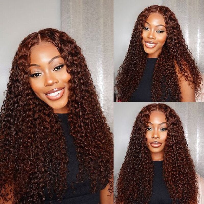 Lemoda 180% Hair Density 7x5 Curly Hair Wig Lace Closure Wig