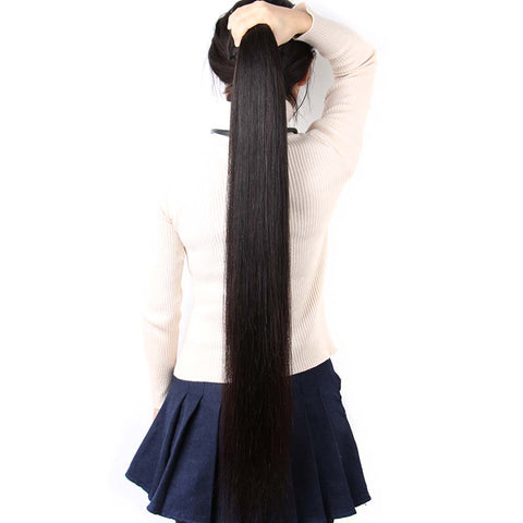 Brazilian Long and Straight Human Hair Weaves Remy Human Hair