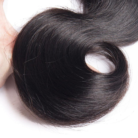 Malaysian Body Wave Virgin Human Hair Weave 4 Bundles