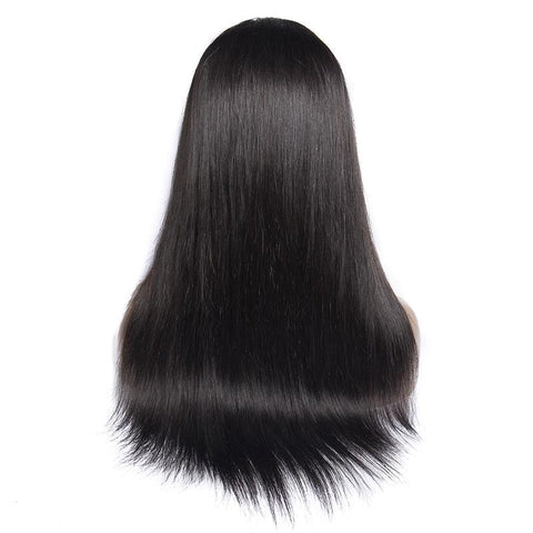 Brazilian Straight Human Hair 4x4 Lace Closure Wig Glueless Straight Lace Wigs