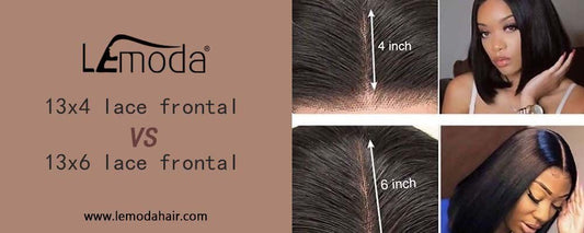 Difference between 13*4 lace frontal and 13*6 lace frontal - Lemoda Hair