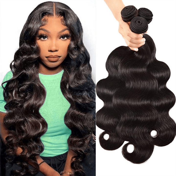 12A Human Hair Bundles Straight/Body/Water/Deep/Burmese Curly Virgin Hair Extensions - Lemoda Hair