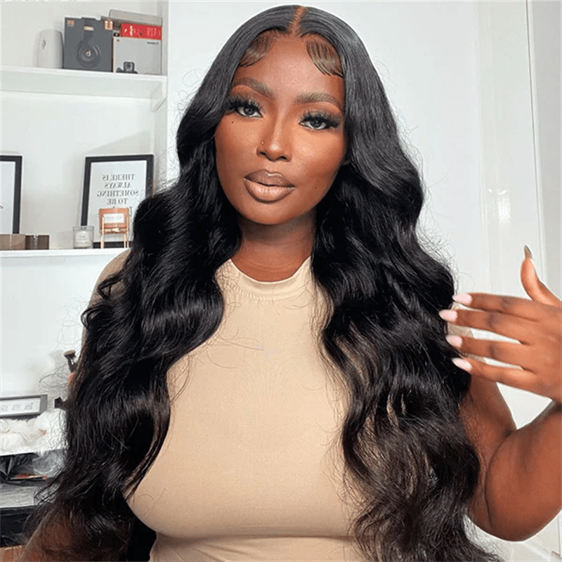 13x4 Lace Front Wigs Body Wave Human Hair Transparent Lace Wig - Lemoda Hair
