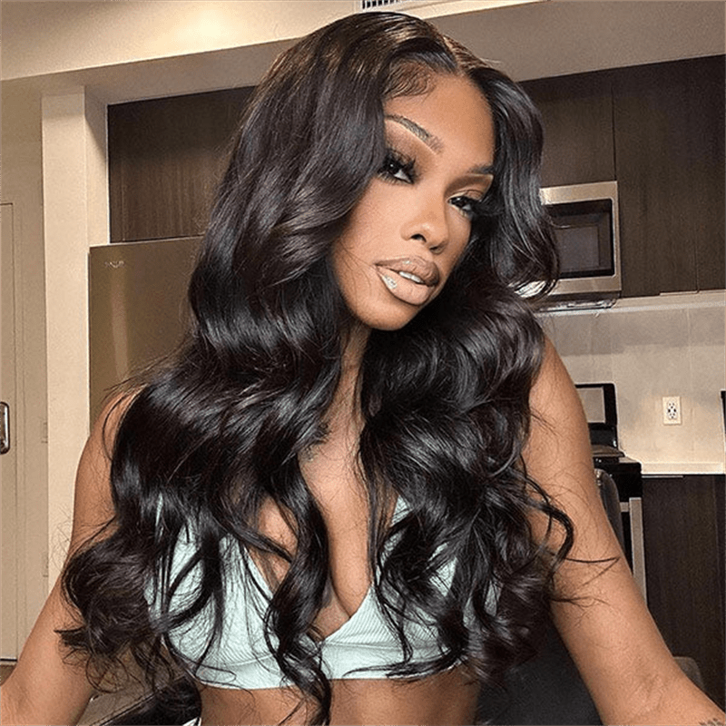 13x4 Lace Front Wigs Body Wave Human Hair Transparent Lace Wig - Lemoda Hair