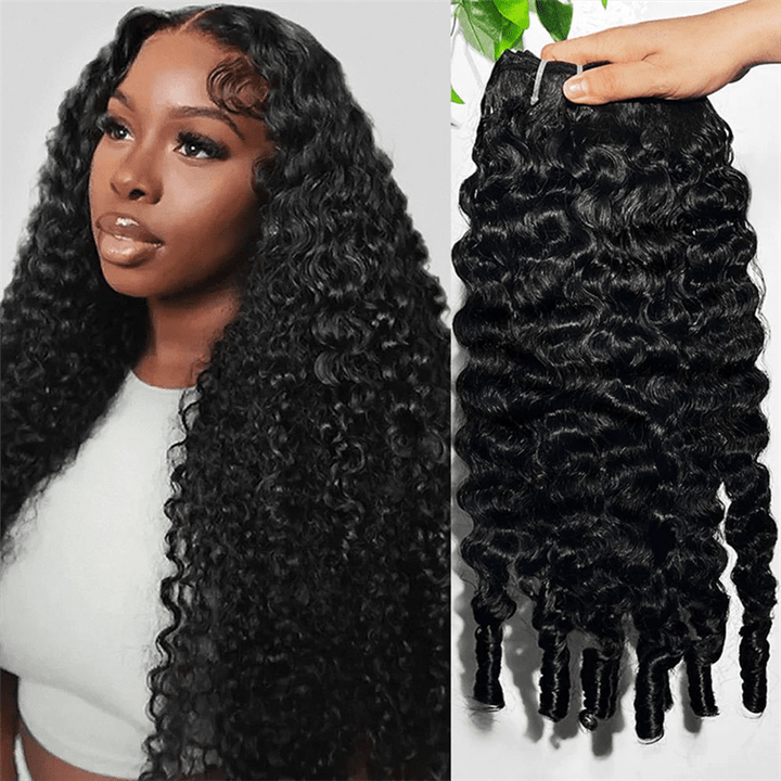 16A Burmese Curly Human Hair Bundles Raw Virgin Hair Extensions For Women - Lemoda Hair