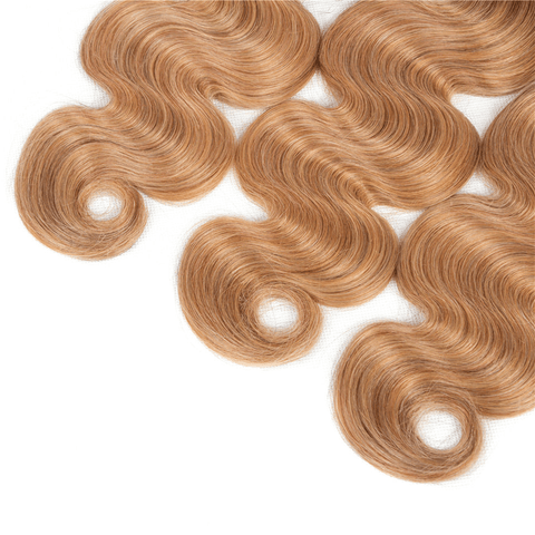 1B/27 Ombre Body Wave 4 Bundles With 4x4 Lace Closure 100% Virgin Human hair - Lemoda Hair