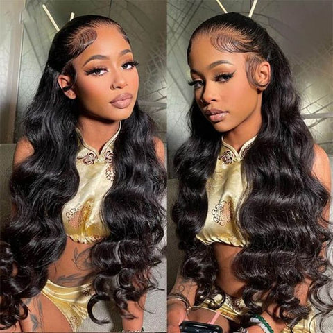 Breathable HD Lace Wig Body Wave 13x6 Lace Frontal Wig Human Hair for Black Women
