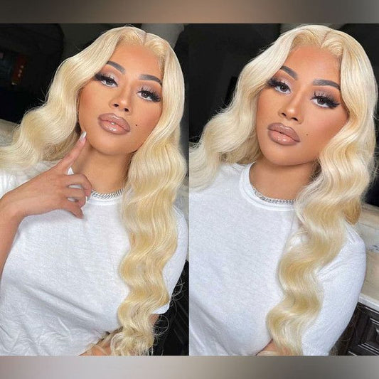 Brazilian Body Wave Hair Blonde 613 Color Hair Weave Remy Hair Extension