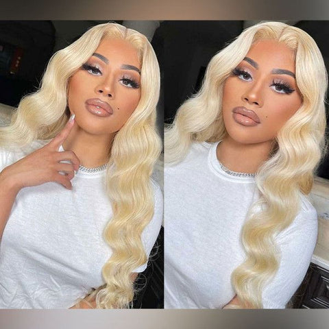 Brazilian Body Wave Hair Blonde 613 Color Hair Weave Remy Hair Extension