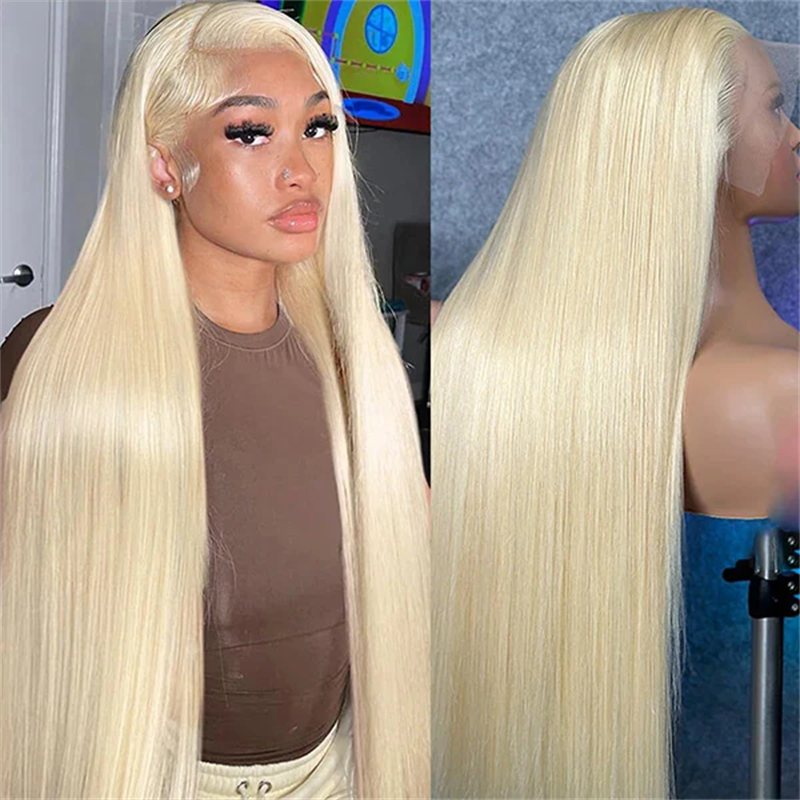 Lemoda 613 Blonde Human Hair 13x6 HD Invisible Lace Front Wigs 180%