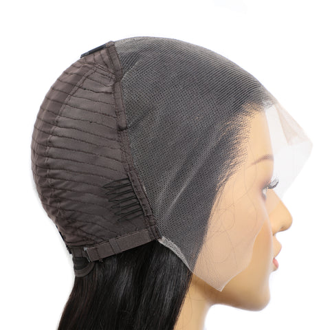 13X6 Lace Frontal Wigs Human Hair Transparent Lace Straight Long inches Brazilian Virgin Hair