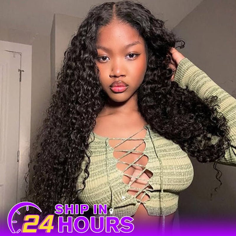 Affordable 13x4 13x6 Transparent Lace Wig Water Wave Front Wigs - Lemoda Hair