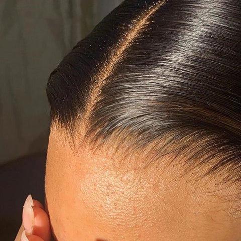 26 inches Straight Wig 13x4 Lace Frontal Wig Human Hair for Black Women