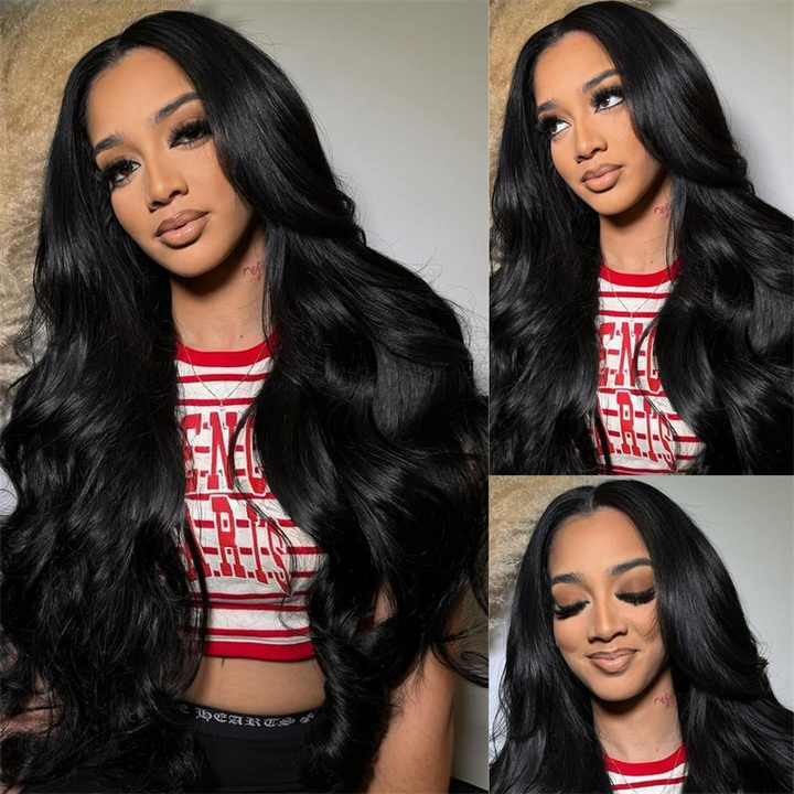 13x4 Lace Front Wigs Human Hair Body Wave Transparent Lace Wigs for Women