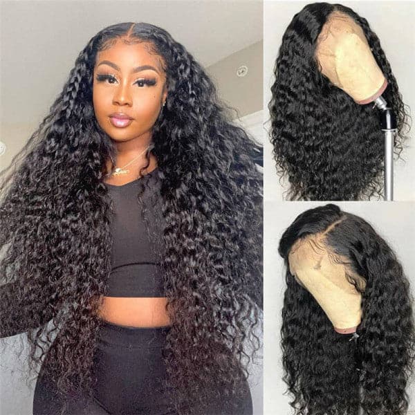 (Bogo Free) Lemoda 13x4 Lace Front Wig Water Wave Brazilian Human Hair Wigs - Lemoda Hair