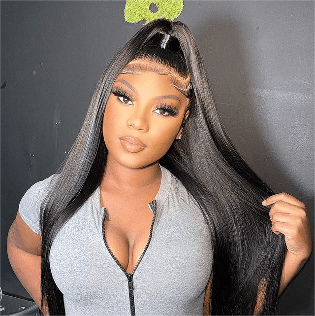 (Bogo Free) Lemoda Silky Straight 13x4 Lace Front Wigs Human Hair For Women - Lemoda Hair