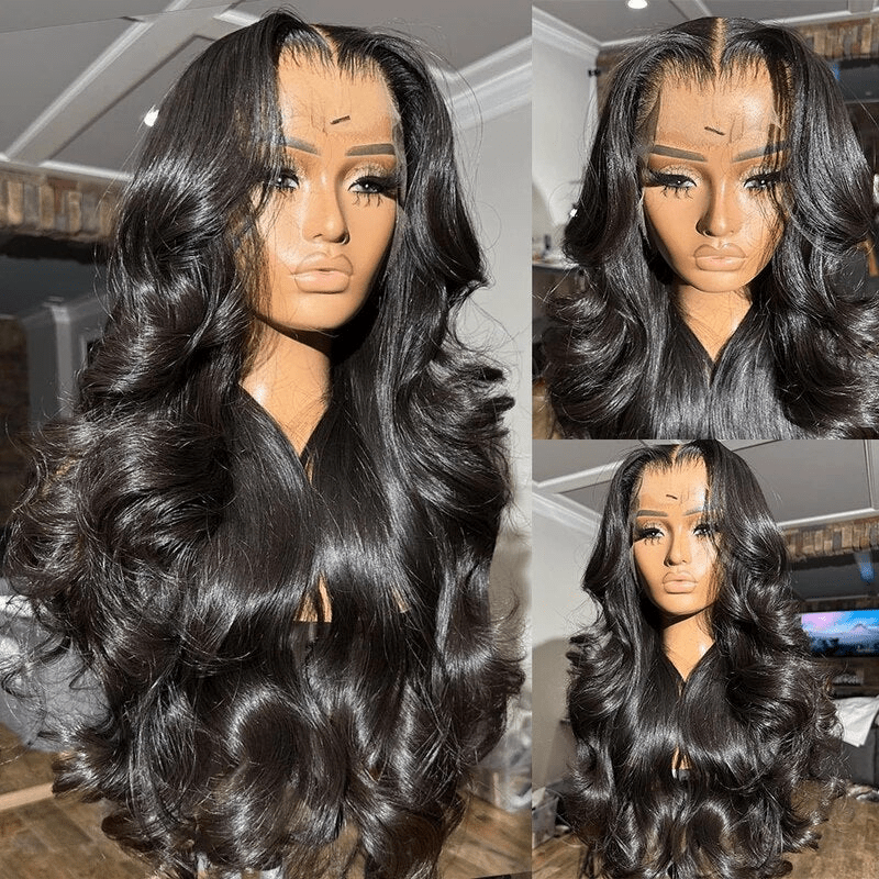(Bogo Free) Lemoda Transparent Lace 13x6 Full Lace Body Wave Human Hair Wigs - Lemoda Hair