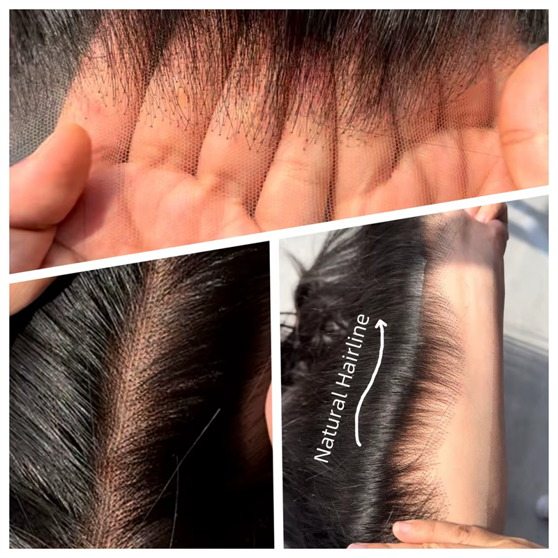 Lemoda Bohemian Natural Curl Wig Pre-Plucked 13x6 Lace Frontal Human Hair Wigs