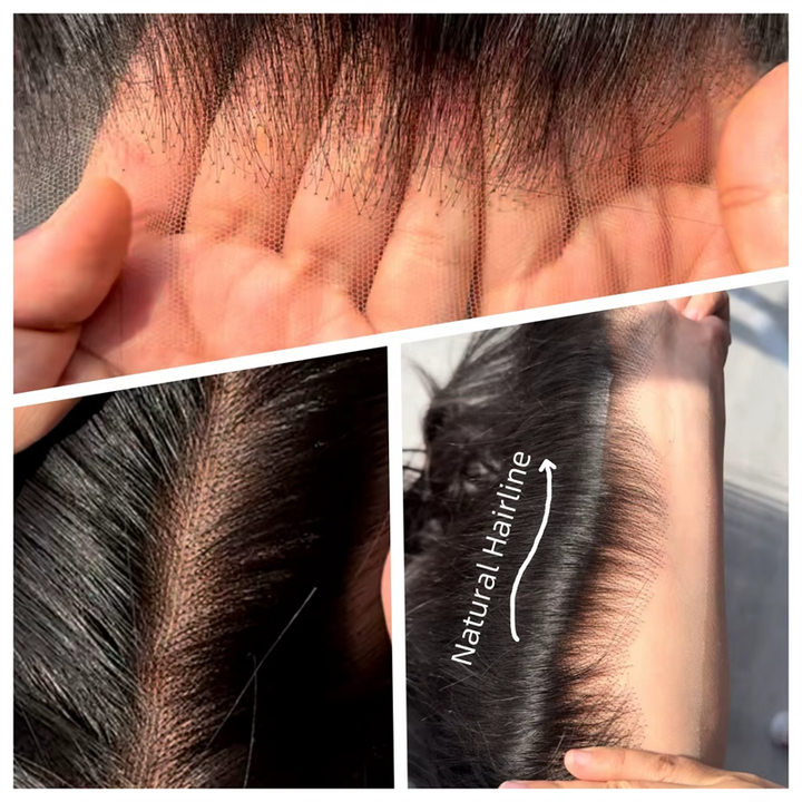 Lemoda Bohemian Natural Curl Wig Pre-Plucked 13x6 Lace Frontal Human Hair Wigs