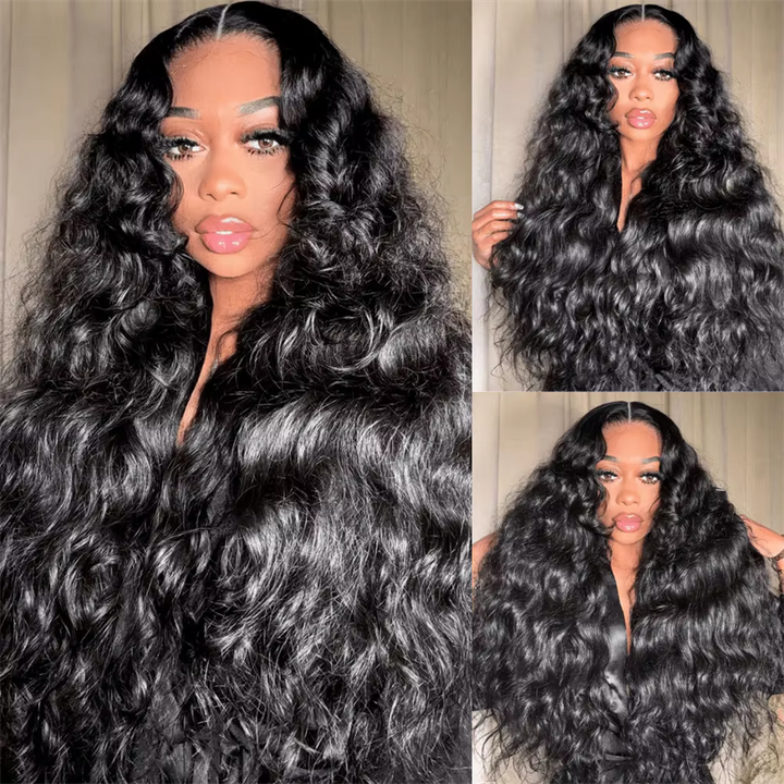 Lemoda Bohemian Natural Curl Wig Pre-Plucked 13x6 Lace Frontal Human Hair Wigs