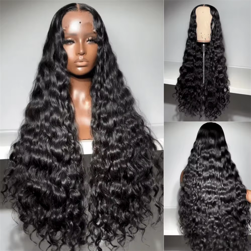 Lemoda Bohemian Natural Curl Wig Pre-Plucked 13x6 Lace Frontal Human Hair Wigs