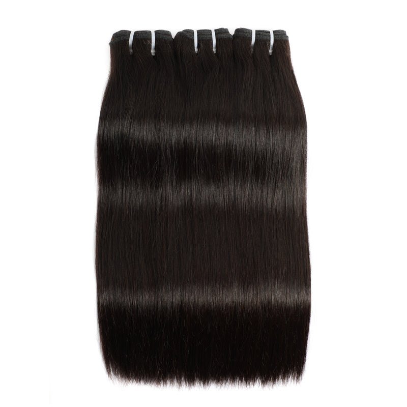 Bone Straight Human Hair 4 Bundles With 13X4 Lace Frontal 100% Remy Human Hair Extension - Lemoda Hair