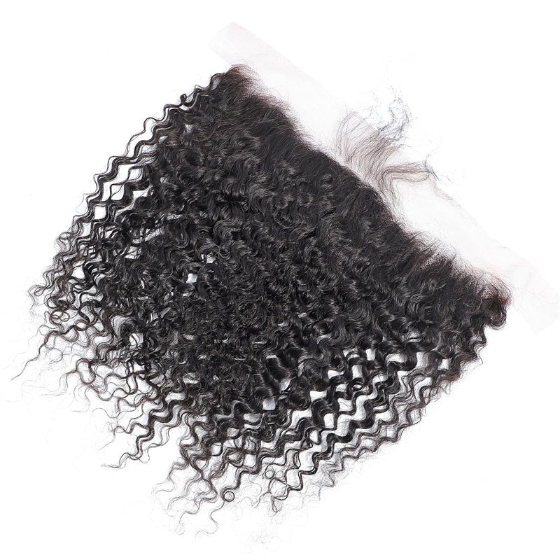 Lemoda Curly Wave 13x4 Lace Frontal 100% Human Hair HD Lace Frontal Closure
