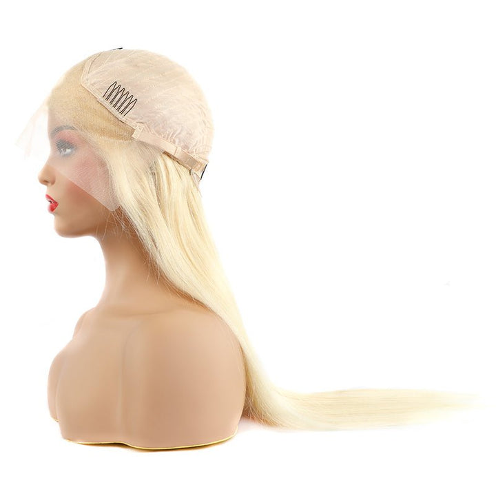 CLEARANCE | Lemoda 13x6 Lace Front Wigs 613 Blonde Body Wave Straight Human Hair Wig - Lemoda Hair
