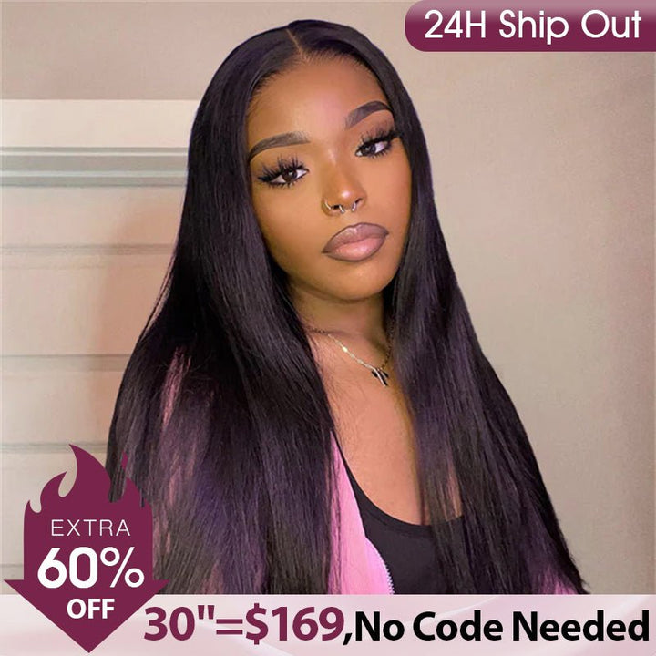 CLEARANCE | Lemoda 5x5 Lace Closure Glueless Wig Pre - plucked Hairline - Lemoda Hair