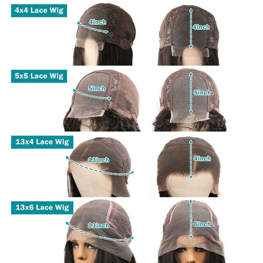 13x6 Lace Front Wig Human Hair Trendy Curly Hair Wave Style for Black Women