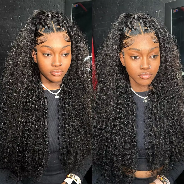 Lemoda Wear Go Glueless Wig Curly Wave 5x5 HD Lace Closure Wig Pre-Cut