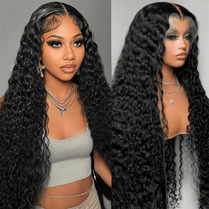 Fast Delivery Lemoda 13x6 Lace Frontal Wig Deep Wave Human Hair Wig for Black Women - Lemoda Hair