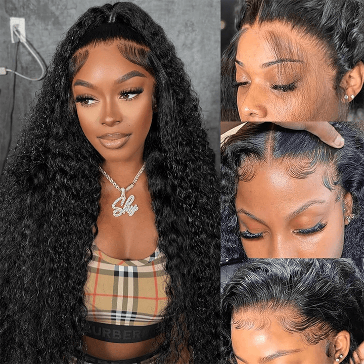 Fast Delivery Lemoda 13x6 Lace Frontal Wig Deep Wave Human Hair Wig for Black Women - Lemoda Hair