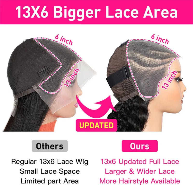 Flash Sale | Lemoda Pre Braided Lace Front Wig Water Wave 13x6 Lace Frontal Human Hair Wig - Lemoda Hair