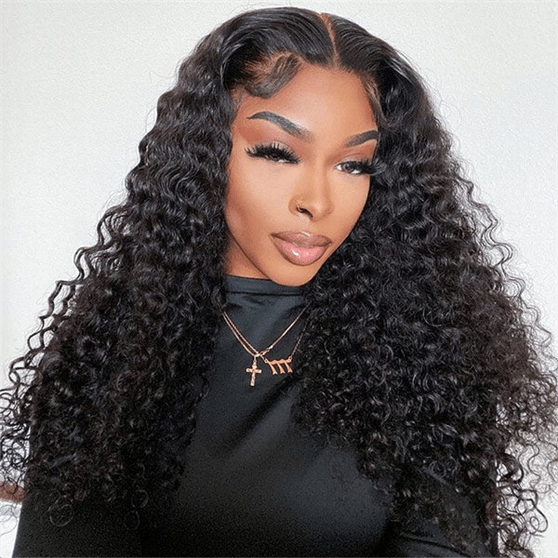Glueless Wear Go Wig 7x5 Lace Wigs Water Wave Bleached Knots Human Hair Wigs - Lemoda Hair