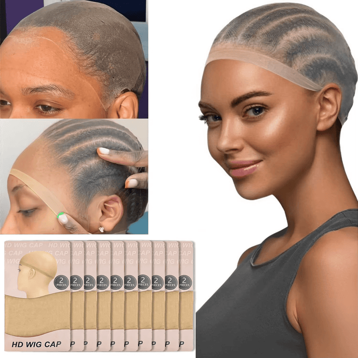 Invisible and Breathable HD Wig Cap 10PCS - Lemoda Hair
