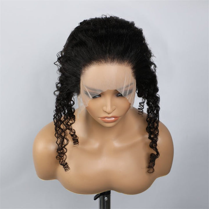 Lemoda 13x4 Lace Front Wig Cap Burmese Curly Human Hair - Lemoda Hair