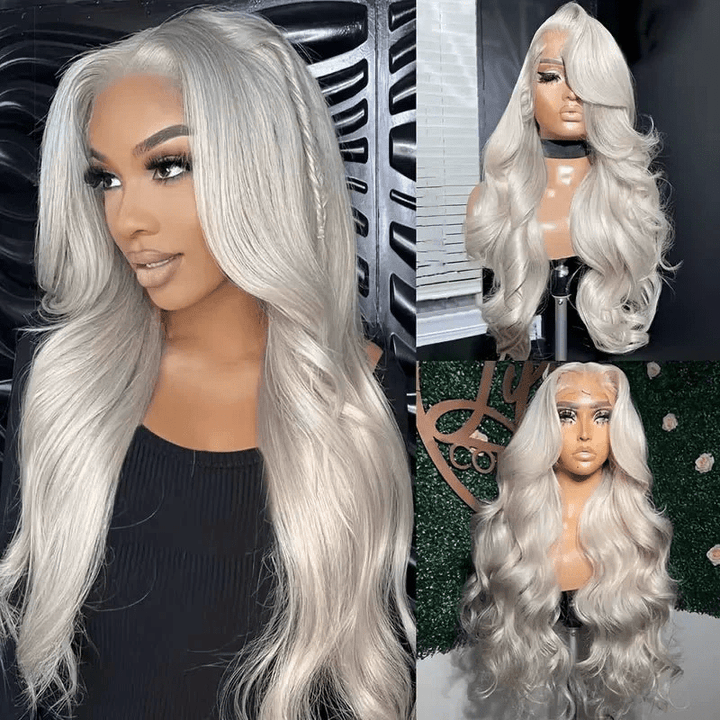 Lemoda 13x4 Lace Front Wigs Body Wave Curly Human Hair Colored Wigs Limited Deals - Lemoda Hair