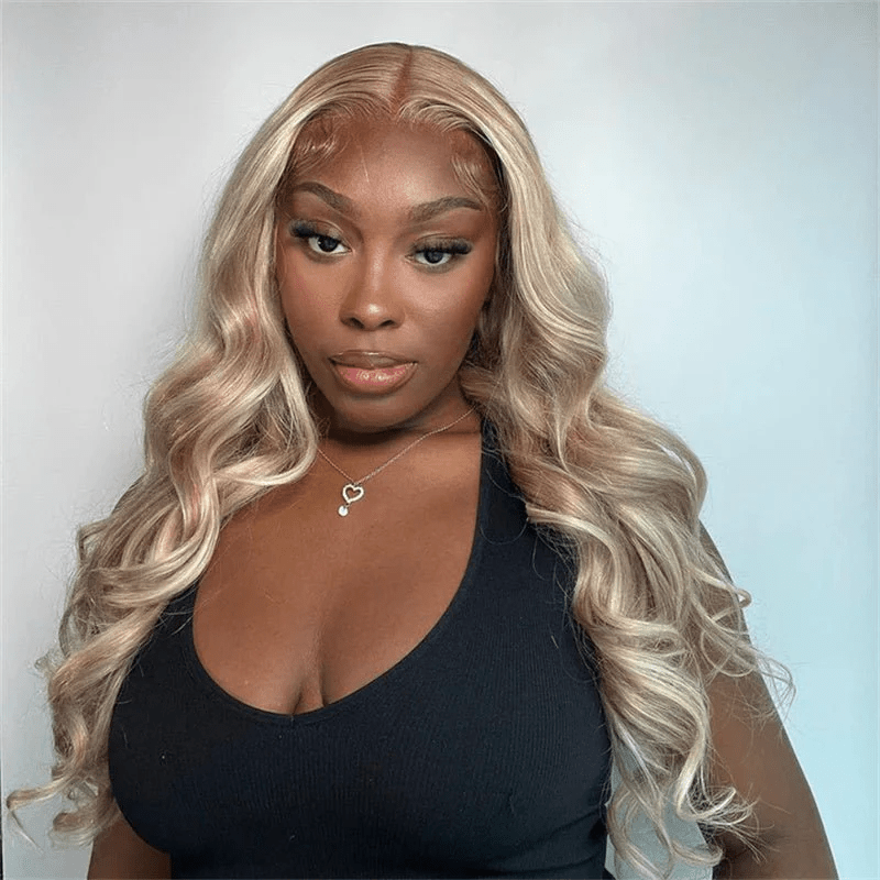 Lemoda 13x4 Lace Front Wigs Body Wave Curly Human Hair Colored Wigs Limited Deals - Lemoda Hair