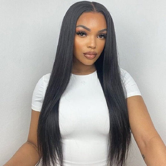Lemoda 13x4 Lace Front Wigs for Black Women 180% Density Straight Natural Black Lace Wig - Lemoda Hair