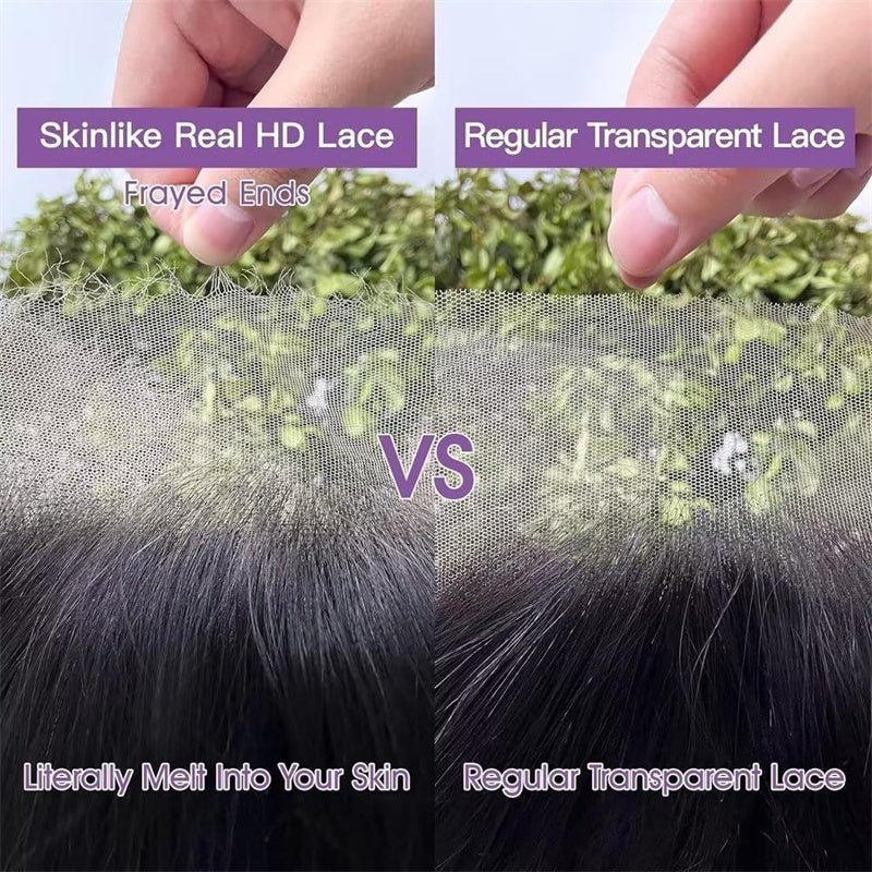 Lemoda 13x6 HD Lace Frontal Kinky Curly Ear to Ear Lace Frontal Closure Natural Hairline - Lemoda Hair