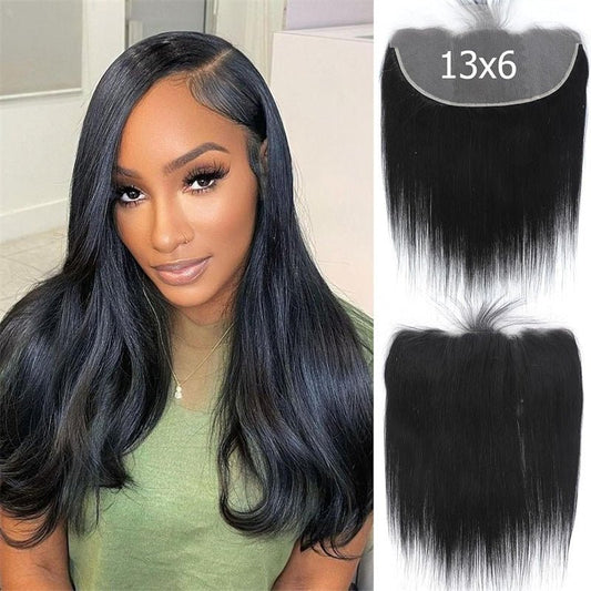 Lemoda 13x6 HD Lace Frontal Straight Virgin Human Hair Lace Frontal with Baby Hair - Lemoda Hair
