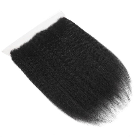 Lemoda 13x6 HD Transparent Lace Frontal Kinky Straight Ear to Ear Lace Frontal Natural Hairline - Lemoda Hair