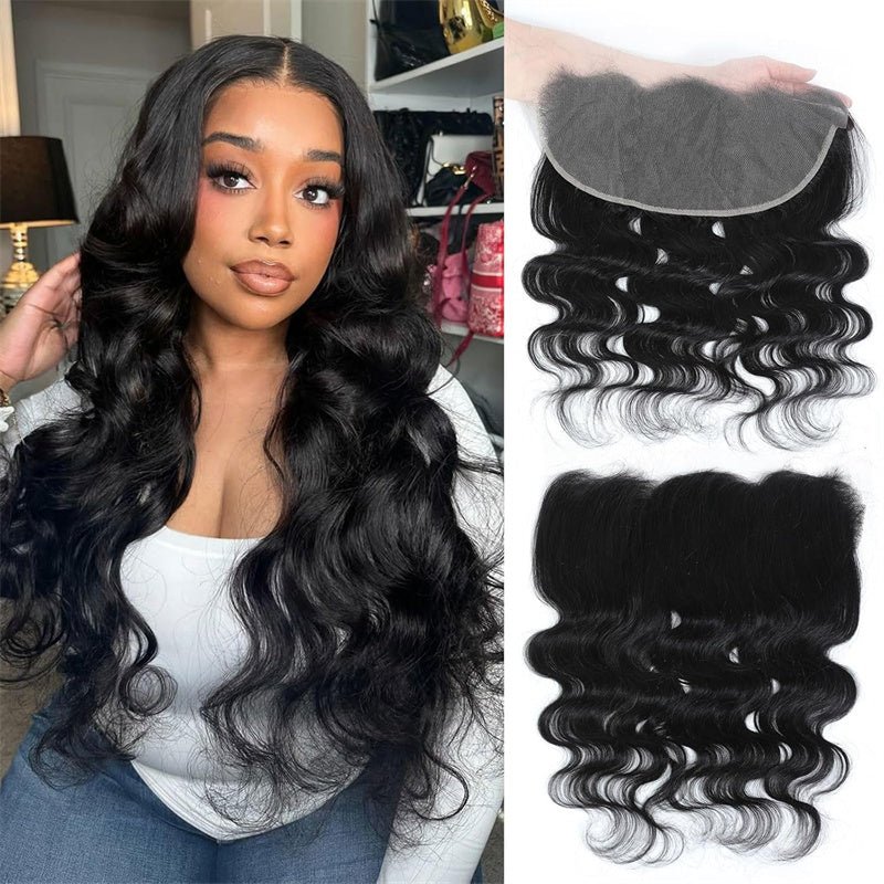 Lemoda 13x6 Lace Frontal Body Wave HD Transparent Frontal Ear to Ear with Baby Hair - Lemoda Hair