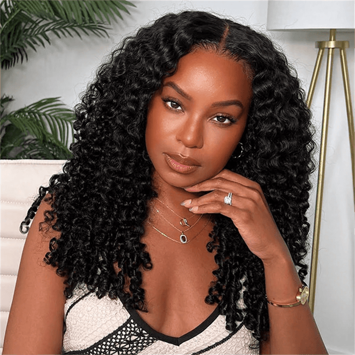 Lemoda 16A Burmese Curly 13x6 HD Lace Full Frontal Human Hair Wigs 250% Density Limited Sale - Lemoda Hair