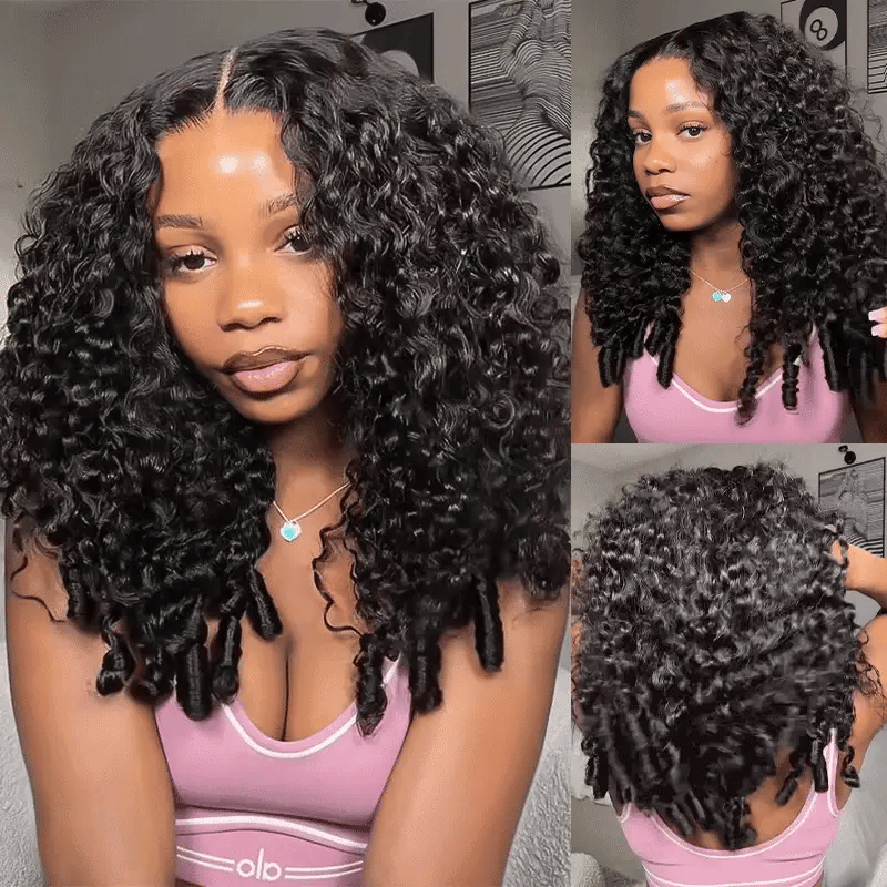Lemoda 16A Burmese Curly 13x6 HD Lace Full Frontal Human Hair Wigs 250% Density Limited Sale - Lemoda Hair