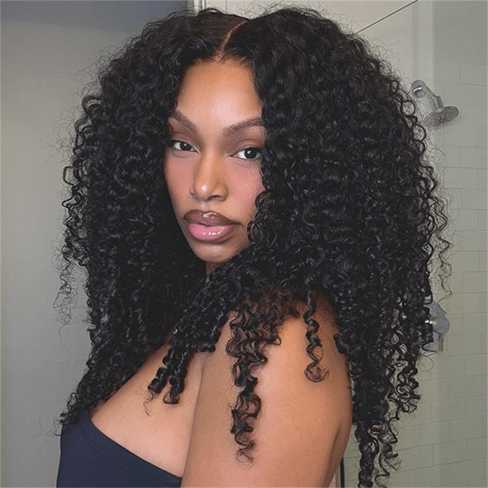 Lemoda 16A Burmese Curly 13x6 HD Lace Full Frontal Human Hair Wigs 250% Density Limited Sale - Lemoda Hair