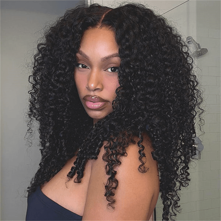 Lemoda 16A Burmese Curly 13x6 HD Lace Full Frontal Human Hair Wigs 250% Density Limited Sale - Lemoda Hair