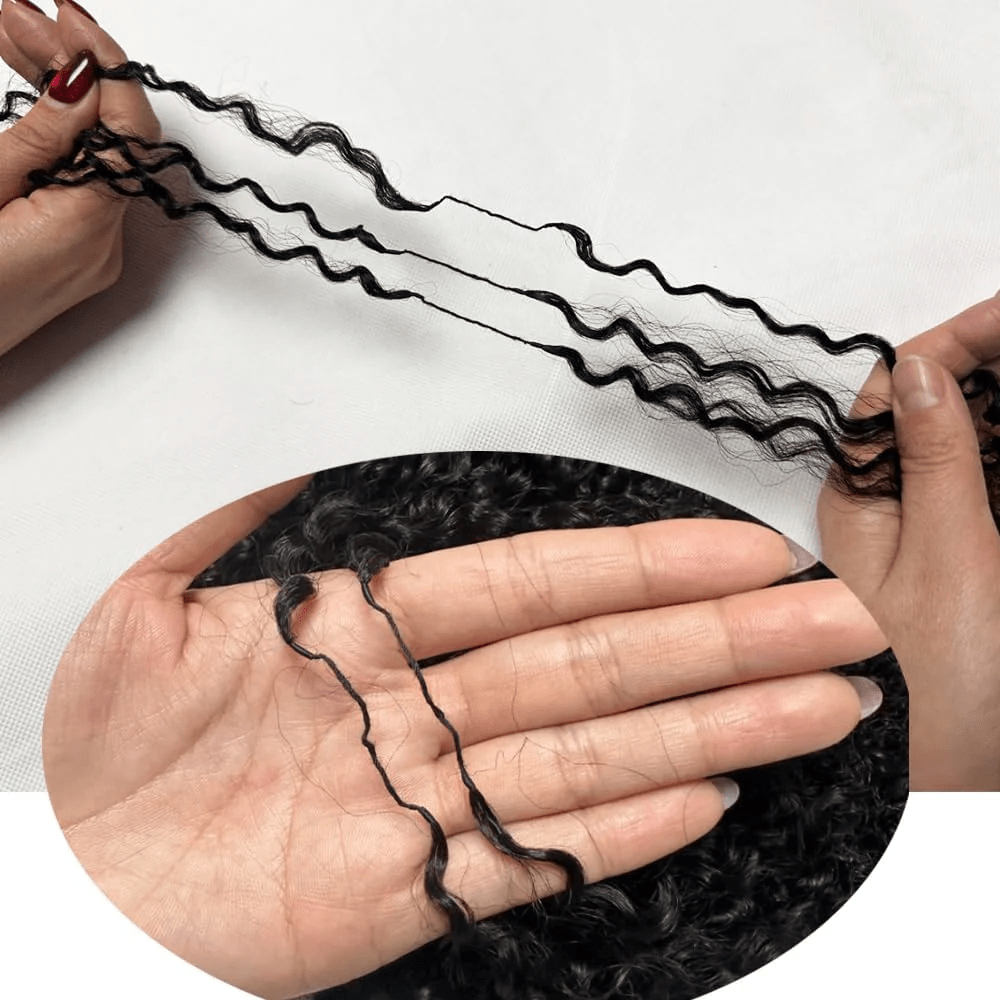 Lemoda 16A Burmese Curly Crochet Human Hair Extension Limited Sale - Lemoda Hair