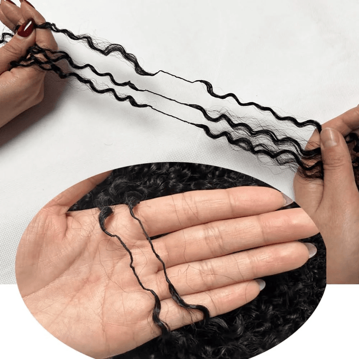 Lemoda 16A Burmese Curly Crochet Human Hair Extension Limited Sale - Lemoda Hair